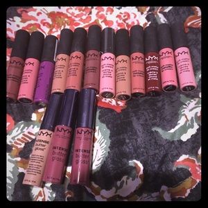 NYX Lip Creams and Butter Glosses Bundle